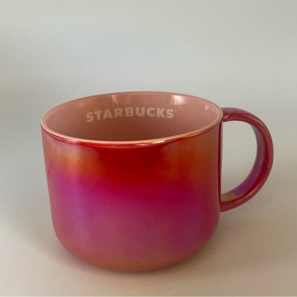 Starbucks Other - Starbucks Coffee Mug/Cup Iridescent Red
